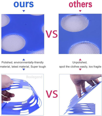 Geniusidea Shirt folding Board Tshirt Folding Board t Shirt Folder Clothes Plastic Laundry Room Organizer