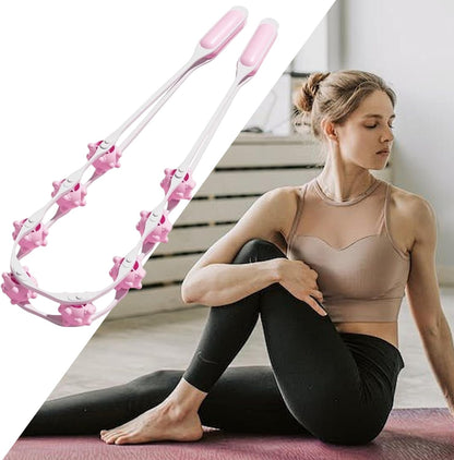 Attrezzi per Modellare il Corpo | Rullo Massaggiante Manuale e Portatile,Attrezzatura e Fitness per Addominali, Gambe, Braccia, Vita, Collo, Piedi e Muscoli