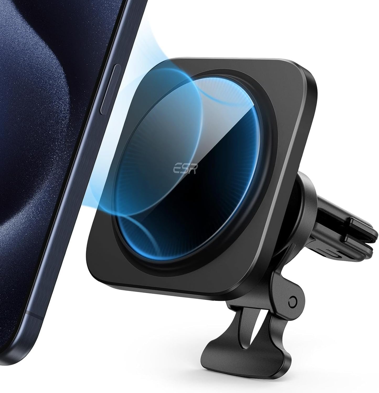 ESR for MagSafe Car Mount, Air Vent Magnetic Car Phone Holder, Magnetic Phone Car Mount for iPhone 16 15 Pro Max Plus 14 13 12 Mini, Galaxy S25 Ultra, MagSafe Car Accessories, Charging Not Supported