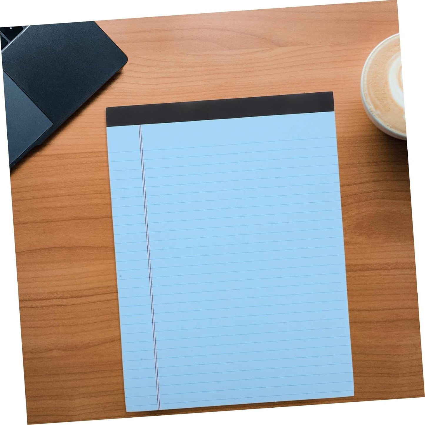 FONDOTIN 4pcs Legal Notepads Wide Ruled Memo Pads for School Office for Quick Notes Smooth for Writing Notebooks for Home Study