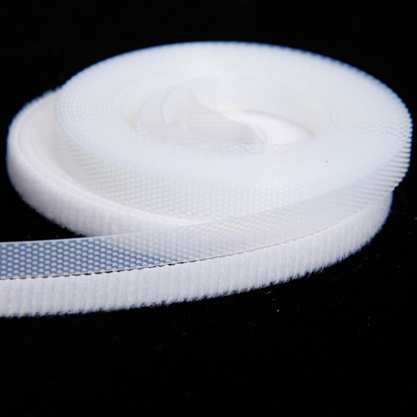 Zhooooonglf Extremely Thin and Soft Strong Doll Clothes Hook and Loop Tape Fasteners 3m x 6mm About Sewing Type Back Without Adhesive Doll Clothing Accessories
