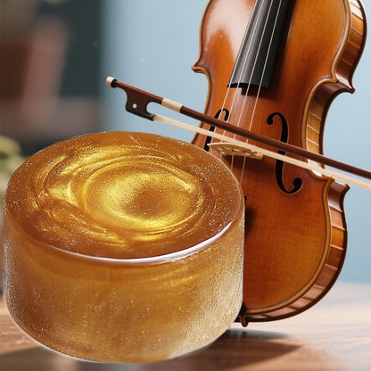 Violin Rosin, Natural Rosin for Violin and Cello, Small Dust-Proof, Long Lasting Tool, Accessories for Music Enthusiasts, Sound Kit, Essential for Cleaning and Polishing Strings