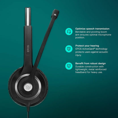 Sennheiser Sc 260 USB Ms Ii Stereo Headset, 1