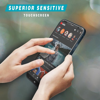 HPTech 2-Pack Screen Protector for iPhone 12 / iPhone 12 Pro 6.1-inch Tempered Glass, Case Friendly, Easy to Install