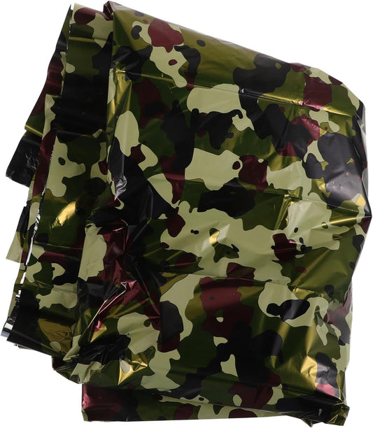 BESPORTBLE Emergency Tent Camping Sleeping Bags SUV Awning Disaster Prevention and Shelter Age Earthquake Emergency Kit Fire Suppression Blanket Thermal Blankets Survival Pe Silver