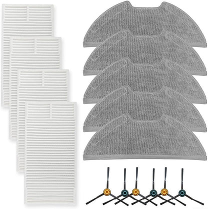 Per Eureka E20 Plus Essential Cleaning Accessories Pack include filtri affidabili, panni morbidi e spazzole laterali funzionali (B)