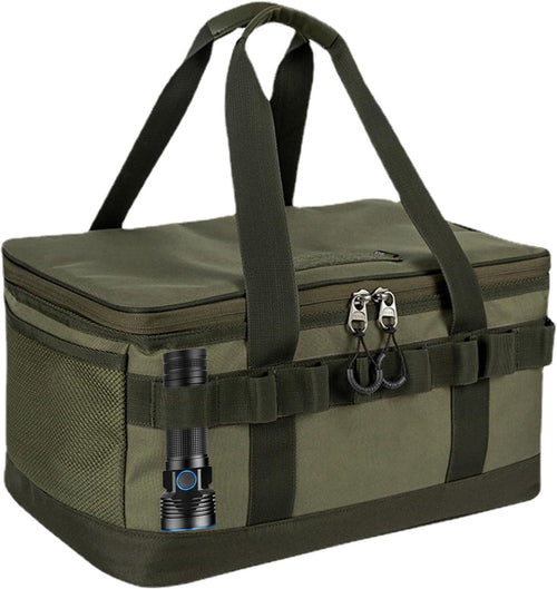 Camping Organizer Bag | 20L Utility Tote Bag with Handle | Camping Tote for Storage, Camping and Travel, Trunk Bag for Moving, College Dorm, Outdoor Bag Lvtfco