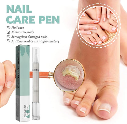 Mullend Nail Care Pen, Nail Growth Treatment Pen, Cuticle Oil with Natural Ingredients, Strengthening with Oil, Vitamin E and Aloe Vera (3 Piece)