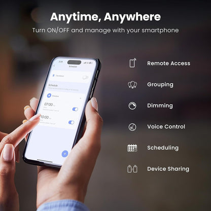 Feit Electric BR30 Smart Flood Light Bulb,2.4GHz WiFi Color Changing and Dimmable, No Hub, Works with Alexa or Google Assistant, BR30/RGBW/CA/AG, 65W, Multi-Color (RGBW), 1 Count (Pack of 1)