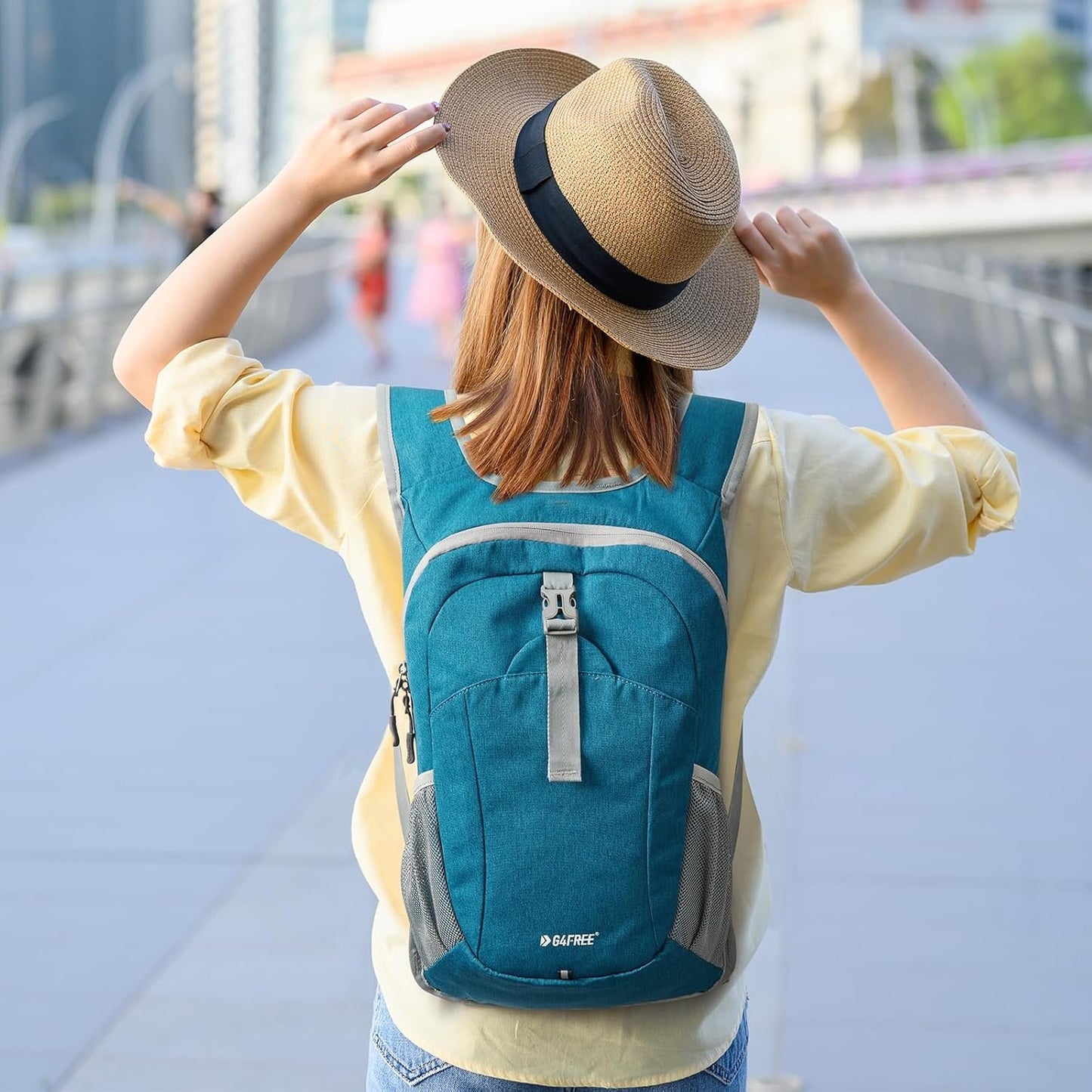 G4Free 12L Hiking Backpack Lightweight Small Hiking Daypack for Outdoor Travel Mini Foldable Shoulder Bag