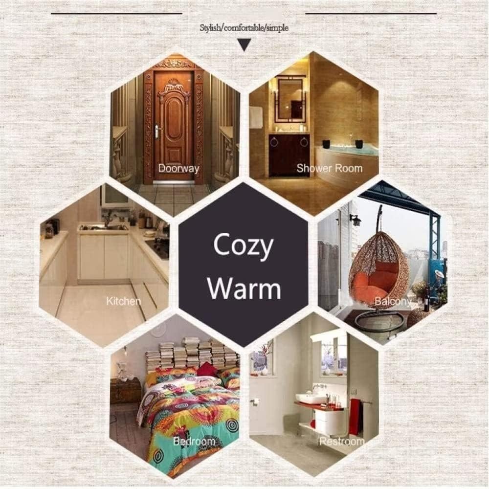 SUNYRDSM Tappeto Cucina Antiscivolo Tappeto Cameretta Bimba 200x300cm Tappeto soggiorno accessori per la casa grigi decorazione curva antiscivolo Antiscivolo Per Tappeti