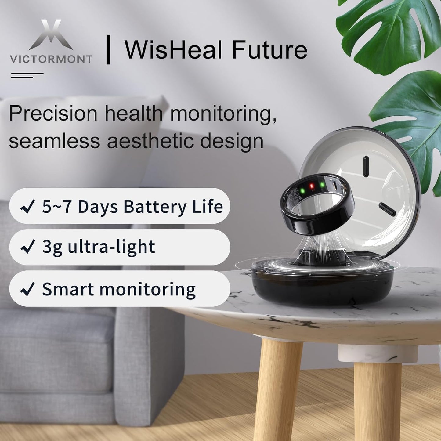 Victormont Smart Rings Sizing Kit - Size Before You Buy The Smart Ring, Outstanding Sizing - Includes 8 Sample Ring Sizes