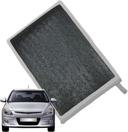 Clay Towel, Reusable Clays Cleaning Mitt, 8.62 Inches Professional Detailing Equipment, Portable Vehicle Cleaning Supplies for Wheels, Paint, Side Panels
