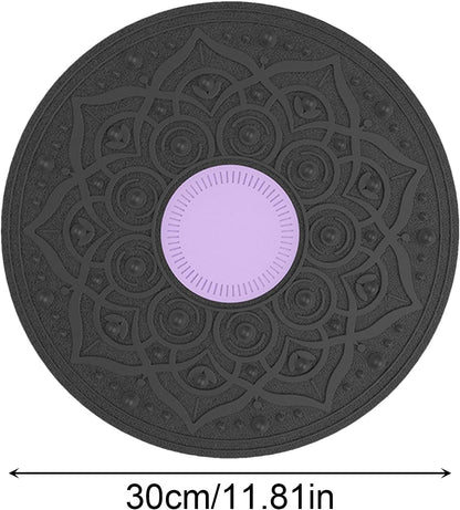 Wobble Balance Board – core workout disc, rotating trainer | anti-slip, massage zone, fitness balance gear for strength building, yoga practice, and home exercise environments