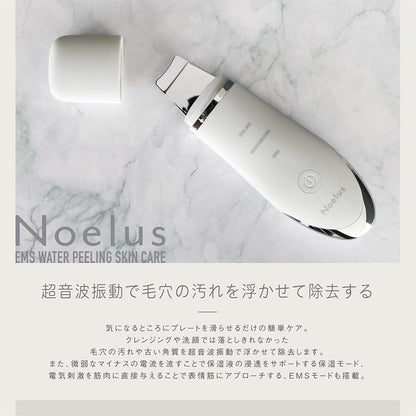 EMS MEH-A154 Water Peeling, Skin Care, Compact, Beauty Equipment, Face Care, USB, Ion Introduction, Ultrasonic