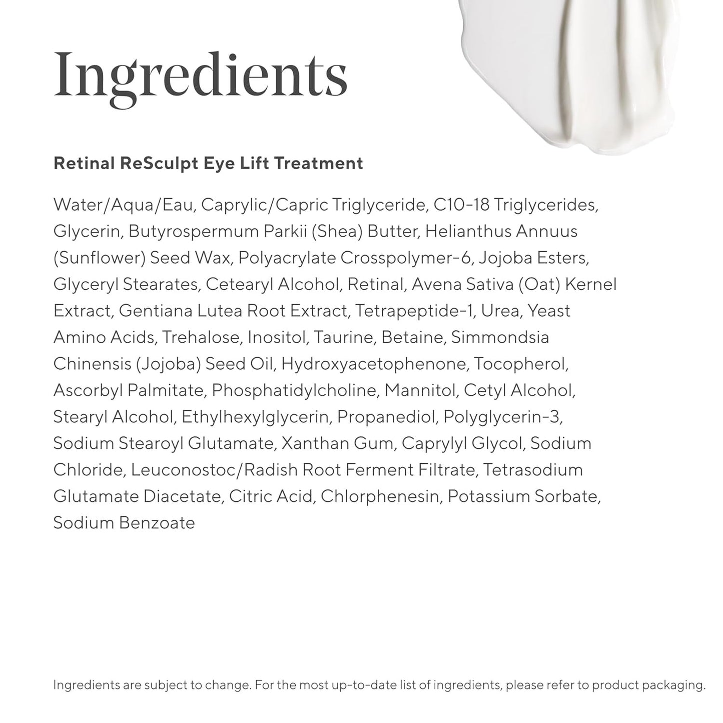 Murad Retinal ReSculpt Eye Lift Treatment - Resurgence Anti-Aging Eye Serum for Lines and Wrinkles - Encapsulated Vitamin A Eye Cream that Firms, Lifts, and Improves Sagging, 15ml