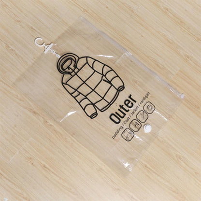 Vaccine Sealed Storage Bags, Dust-Proof Vacuum Bags for Clothes, Airtight Reusable Space Saving Garment Packing for Travel, Closet, Wardrobe, Luggage, Suitcase, Home Organization
