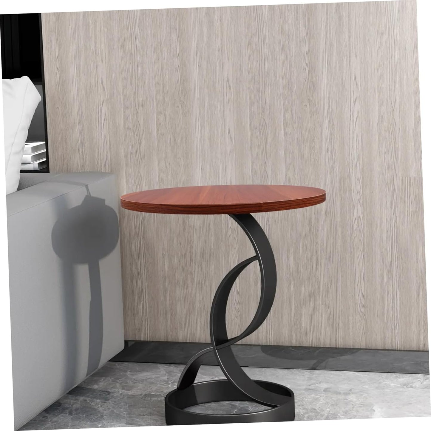 Zerodeko Wood Round Tabletop Small 40cm Round Dining Room Table Solid Wood Top Versatile for Home
