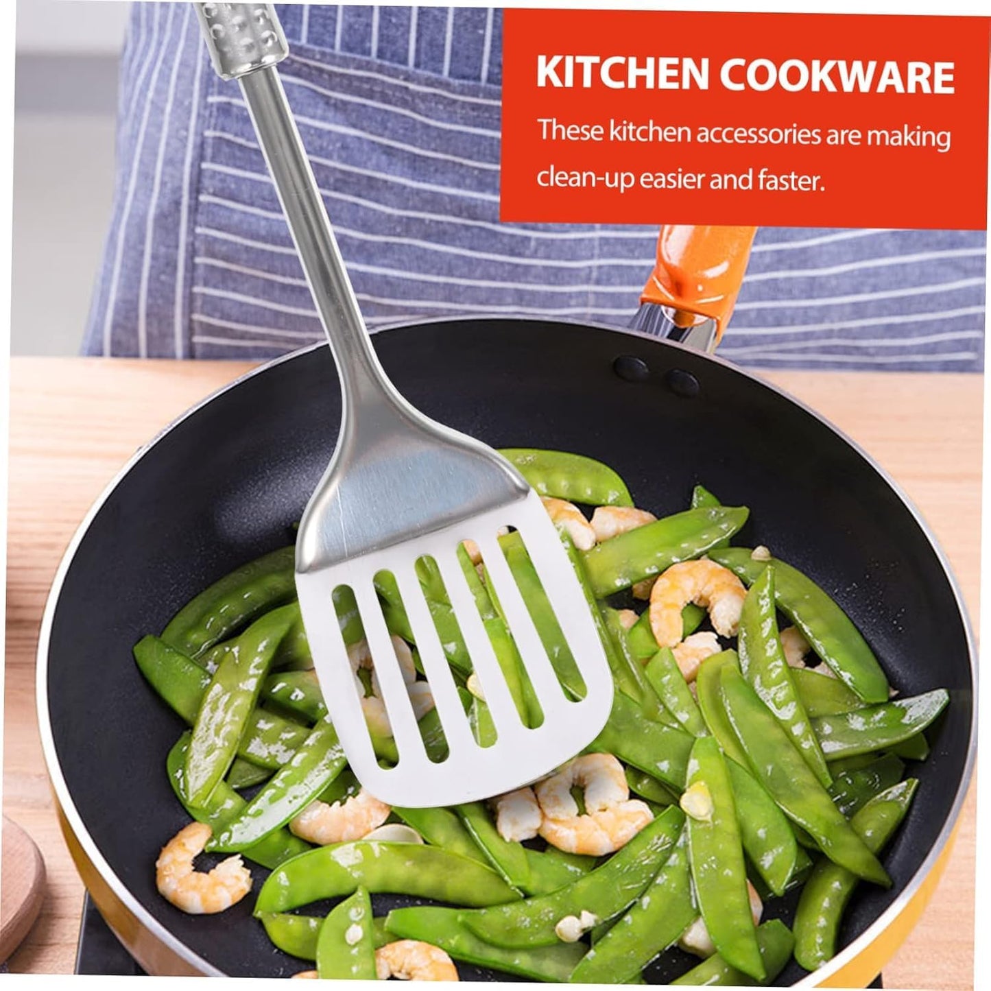 7pcs Kitchen Utensils Cooking Tools Stainless Steel Kitchen Utensil Kitchen Cookware Utensil Kit Kitchenware Meat Fork Soup Ladle Cooking Gadgets Stainless Steel Utensil