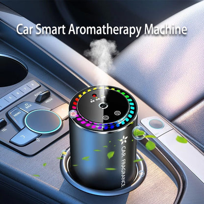 Star Air Humidifier Car Air Freshener Aroma Diffuser with 3 Levels Adjustable Mode, Rechargeable 500MAh Battery, Auto On/Off Function(B)