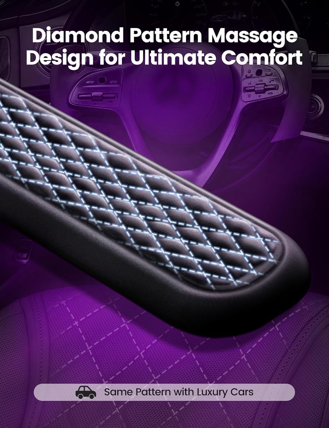 VAYDEER Keyboard and Mouse Wrist Rest Pad Set,Padded Memory Foam Hand Rest Support for Office,Computer,Laptop,Mac Typing,Ghristmas Gift for Man Who Wrist Pain Relief and Repair(Large Set)