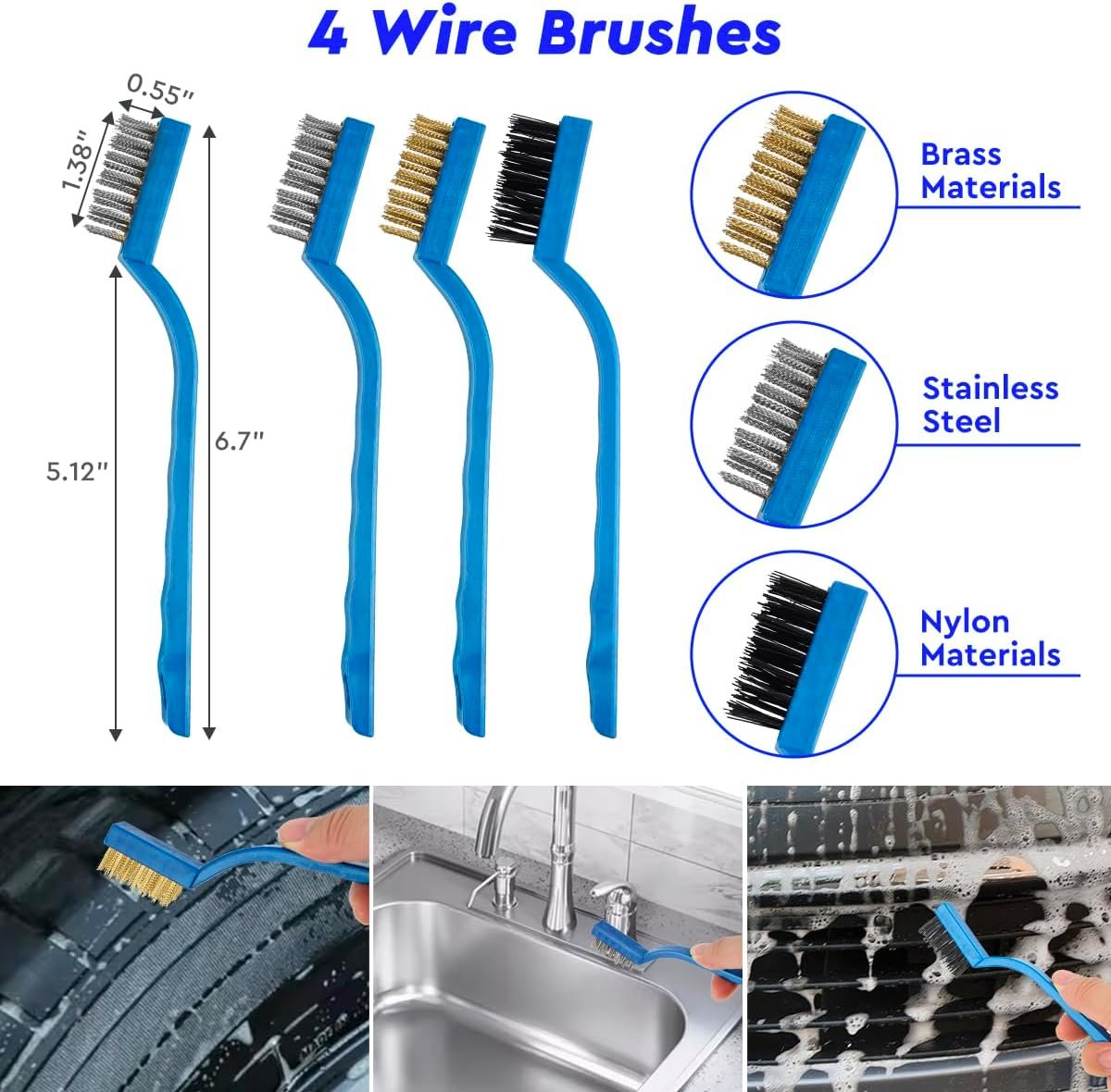 LYACON Car Cleaning Kit – 28PCS, Interior Car Accessories, Car Wash Kit – Car Cleaning Products Interior and Exterior – Cleaning Brush for Car Rims, Car Seats, Window Cleaner, Detailing Kit for Cars
