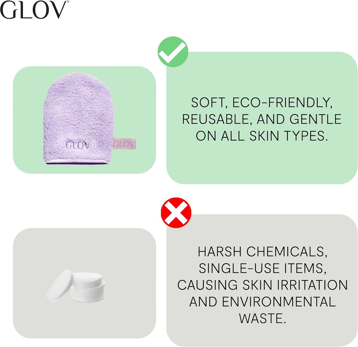 The Reusable Microfibre Face Makeup Sponge Effectively Removes Makeup with Water. This accessory is sustainable and gently cleans the skin