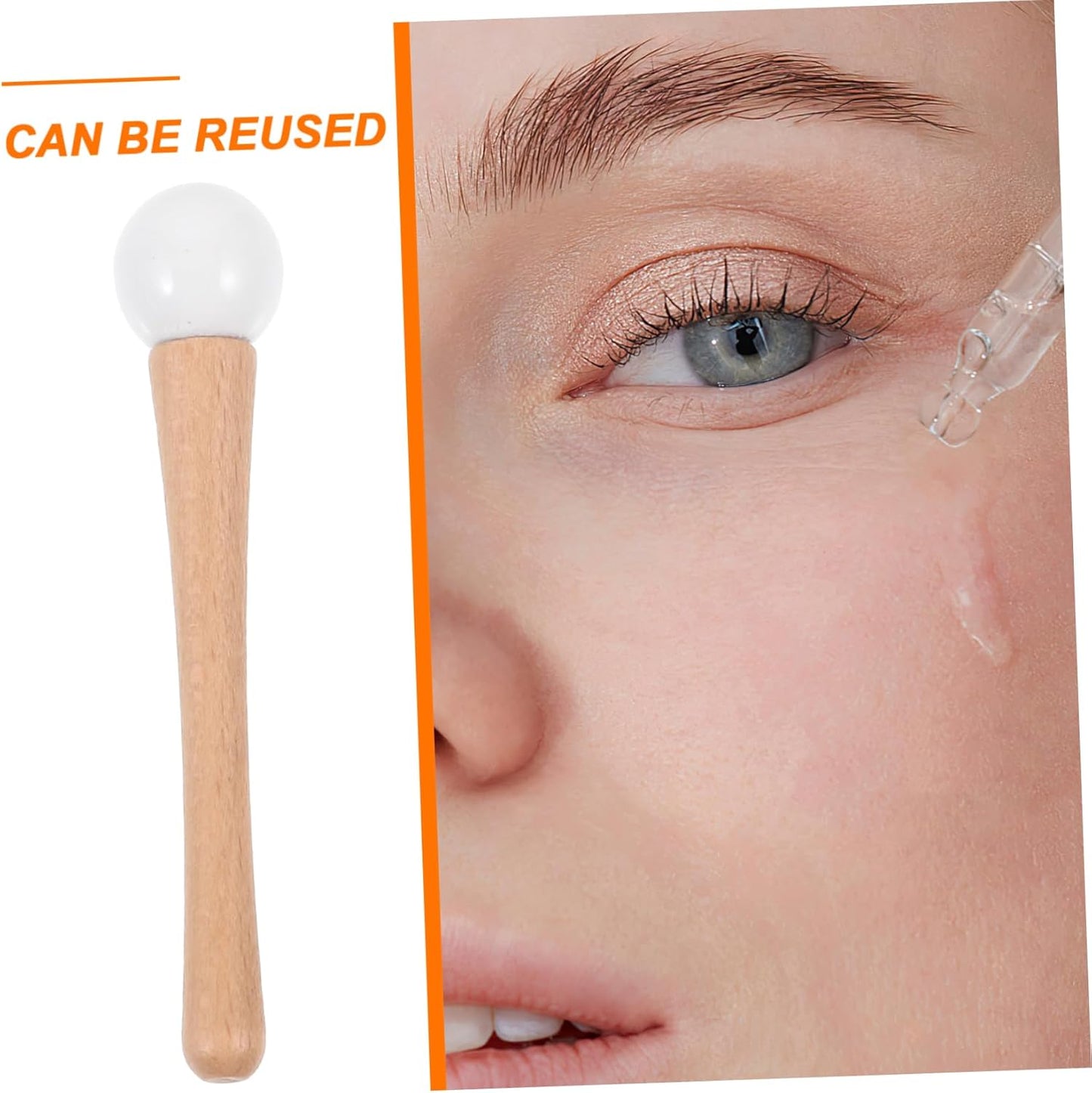Generic Eye Cream Stick Massager for Skincare Portable Eye Massager Tool for Face Promotes Cream Absorption and Relaxation Compact for Travel