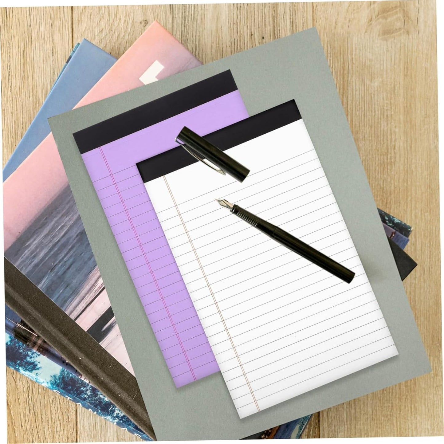 Generic 10 Pack Scratch Pads Notebooks for Note Taking Study Supplies Writing Organization No Bleed Portable Draft Notepads