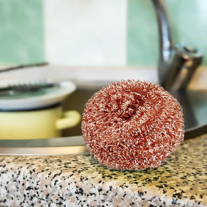 Cleaning Essentials - Confezione da 3 palline di spugna ramate per un'efficace manutenzione della punta del ferro