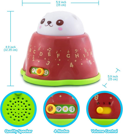 BEST LEARNING Whack and Learn Mole - Educational Interactive Light-Up Toy for Infants Babies Toddlers for 6 Months and up - Ideal Baby Toy Birthday Gift