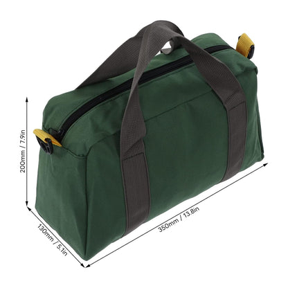 Tool Bag with Wide Mouth, Waterproof Tool Bag with Quick Opening, Large Extended Zipper, Large Load Capacity, Widely Used for Keys (36cm/14in)