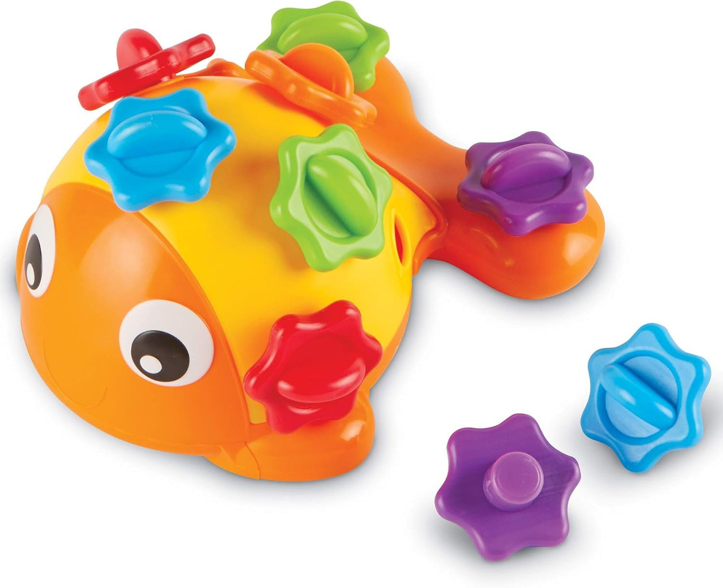 Learning Resources LER9093 Finn The Fine Fish, Sensory & Fine Motor Toy, Ages 18 Months+, OSFA