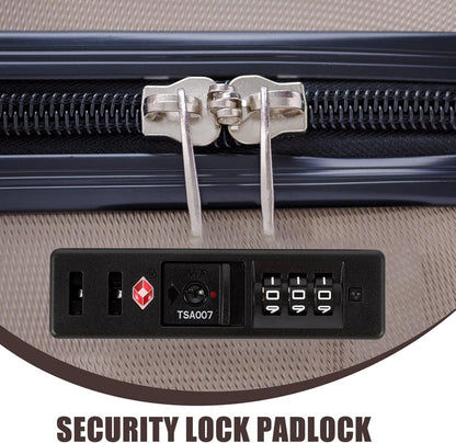 iplusmile 2 Pack Customs Code Lock TSA Security Lock, Luggage Travel Lock Toolbox Bag Combination Zipper Fixed Locks 3 Digit for Travel Backpack Customs Fixed Safety Lock