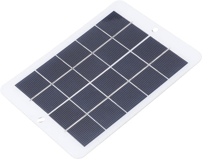 3W 5V Solar Charging Panel Monocrystalline Silicon Solar Charger LED Light Mobile Power