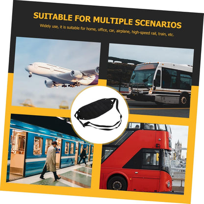 GETAJGHSD Ergonomic Car Foot Pad Plane Bed Foot Rest Cushion Airplane Travel Essentials for Comfort Relaxation