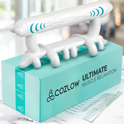 Cozlow - Fascia Massage Tool for Trigger Point Pain Relief - Myofascial Release Massager for Reduced Cellulite Appearance & Tight Muscle Knots - Deep Tissue Massage Nodes for Neck, Shoulder & Legs