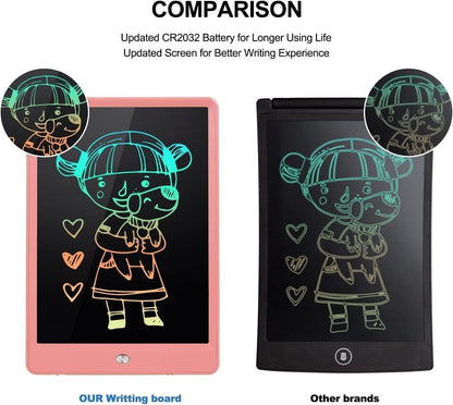 EooCoo Toys for 3-6 Years Old Girls Boys, 10 Inch LCD Writing Tablet, Electronic Drawing Tablet, Doodle Board, Party Birthday Gifts for Kids, Educational Learning Toys Toddler Travel Essentials