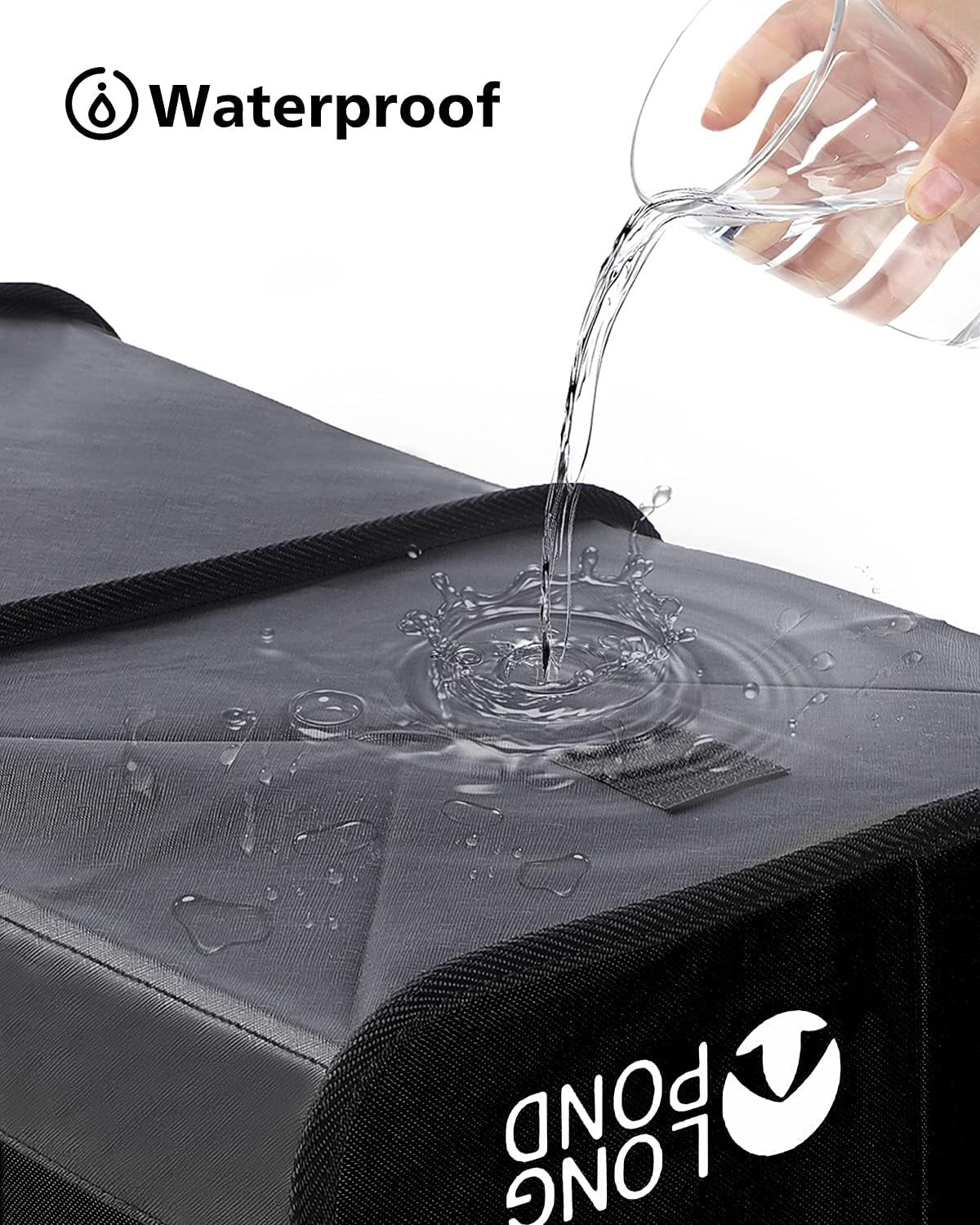 Long Pond Foldable Car Trunk Storage Organizer, Multi-Compartment, Reinforced Handles, Blue