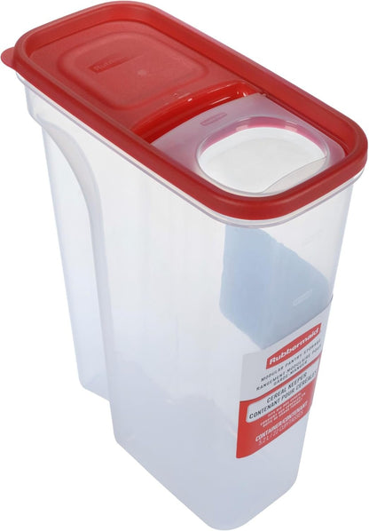 Rubbermaid Cereal Keeper Modular Pantry Food Storage Container, 5.2 L (22 Cup), Dishwasher Safe, BPA-Free