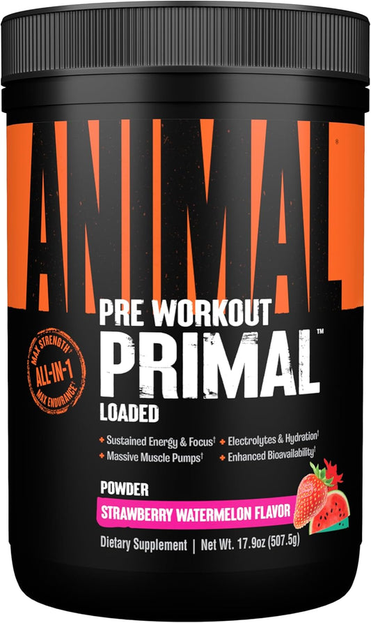 Animal Primal Powder 507 g, Strawberry Watermelon (25 Servings)