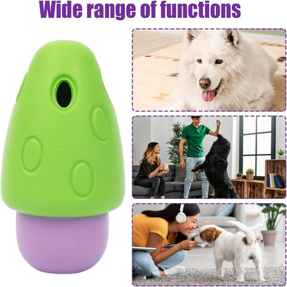 Automatic Interactive Dog Toy, Smart Refillable Chew Game, 2.56x4.88 Inches, Mental Stimulation Toy for Boredom Relief, Training, Fun Play, Eating Slow Feeder, Pet Entertainment