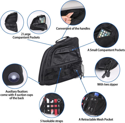 Rear Trunk Storage Organizer Box Compatible with Subaru Forester 2013-2018, Rear Left Window Storage Bag, Car Interior Accessories(Left Side)