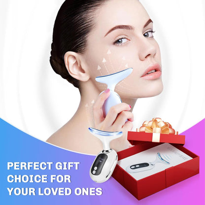 Face Firming Device for Neck Face, 4 Modes Face Lifting Device, 3 in 1 Portable Face Massager for Lifts and Tightens Skin, Skin Care, Neck Care, Firm Smooth