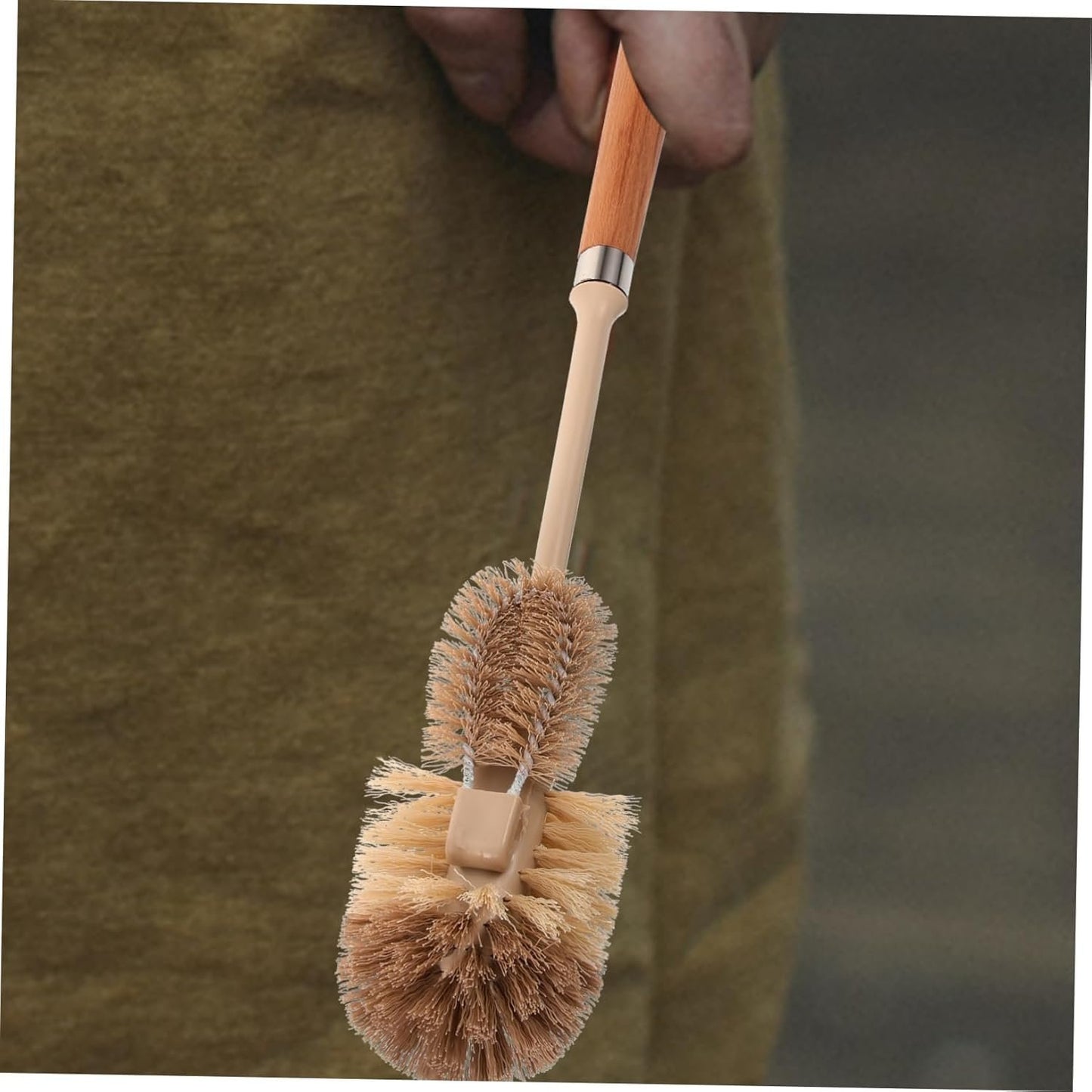 VALICLUD Cleaning Brush with Long Handle Ergonomic Bowl Brush for Bathroom Kitchen Toilet