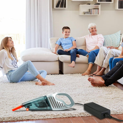 Car Cigarette Lighter Socket Adapter 220V to 12V/10A Voltage Converter for Car, Vacuum Cleaner, Refrigerator, European Requirements