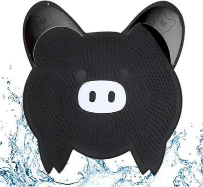 Shower Foot Scrubber, Suction Cup Exfoliator, Callus Remover Brush, Quick Drying Material, Non Slip Wall-Mounted Design, Excellent For Bathroom, Seniors, Pedicure Care Use