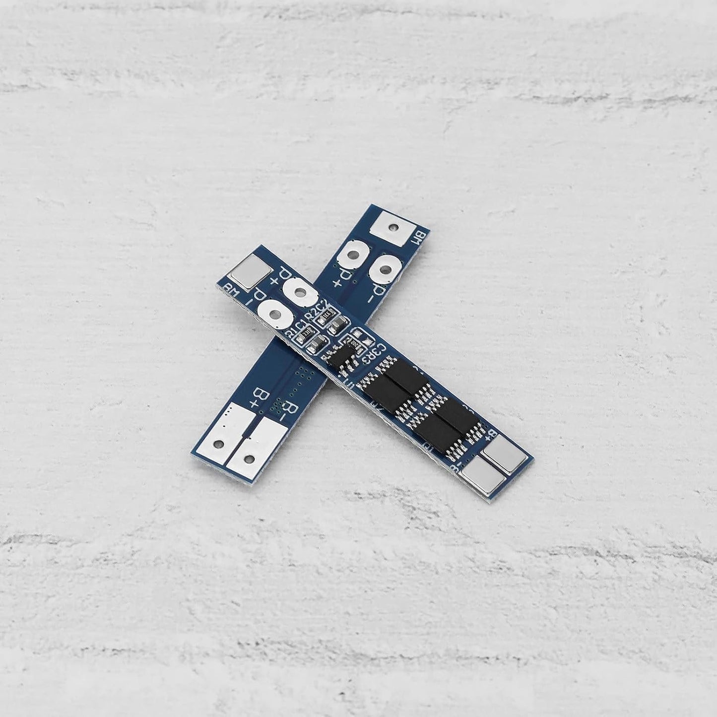 OTOTEC 6PCS Lithium Battery Protection Board 2S 8A 7.4V 18650 Li-ion Lithium Battery Charger BMS Protection Board 40.8x8x2.1mm Used for LED Light Backup Power Supply Solar Street Light Battery Pack