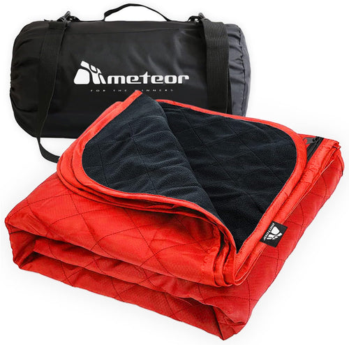 Meteor Picnic Mat Extra Large 210x140cm - Picnic Rug, Camping Mat, Picnic Blanket, Waterproof, Windproof, Quilted Fleece Outdoor Mat for Camping, Beach, Travel, Stadium & Pets