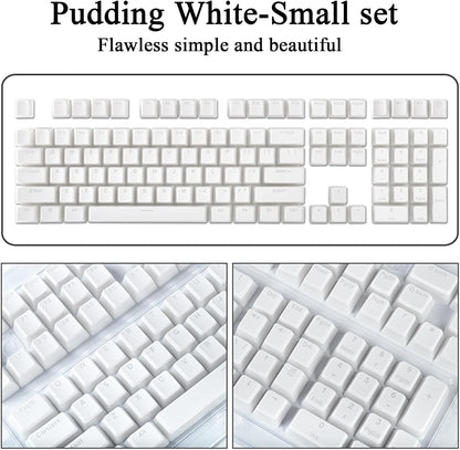 Keycaps Set, Backlit Keycaps, 7.87x7.09x1.18 Inches Pbt Material, Aesthetic Mechanical Keyboard Replacement Kit for Streamers, Typing Enthusiasts and Setup